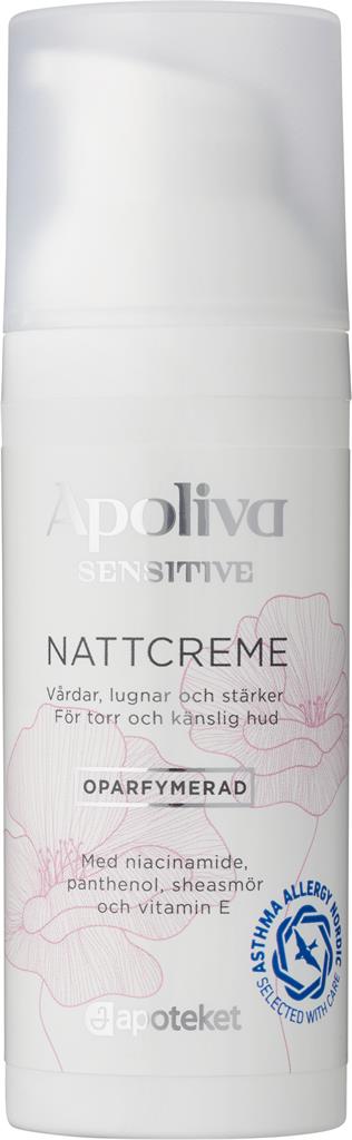 Bild på Apoliva Sensitive nattcreme, 50 ml
