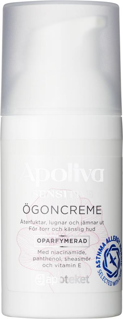 Bild på Apoliva Sensitive Ögoncreme, 30 ml