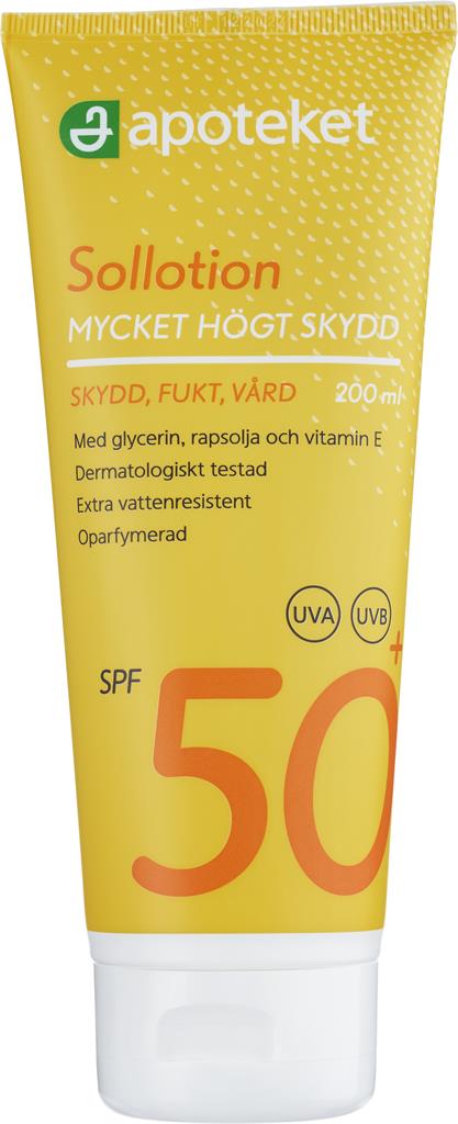 Bild på Apoteket Sollotion spf 50+, 200 ml