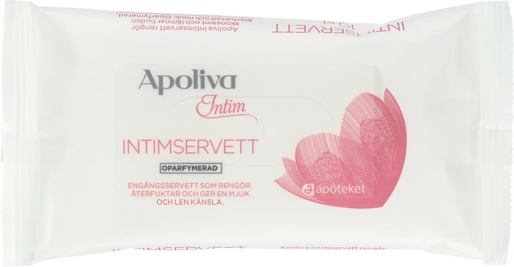 Bild på Apoliva Intim Servett, 10 st