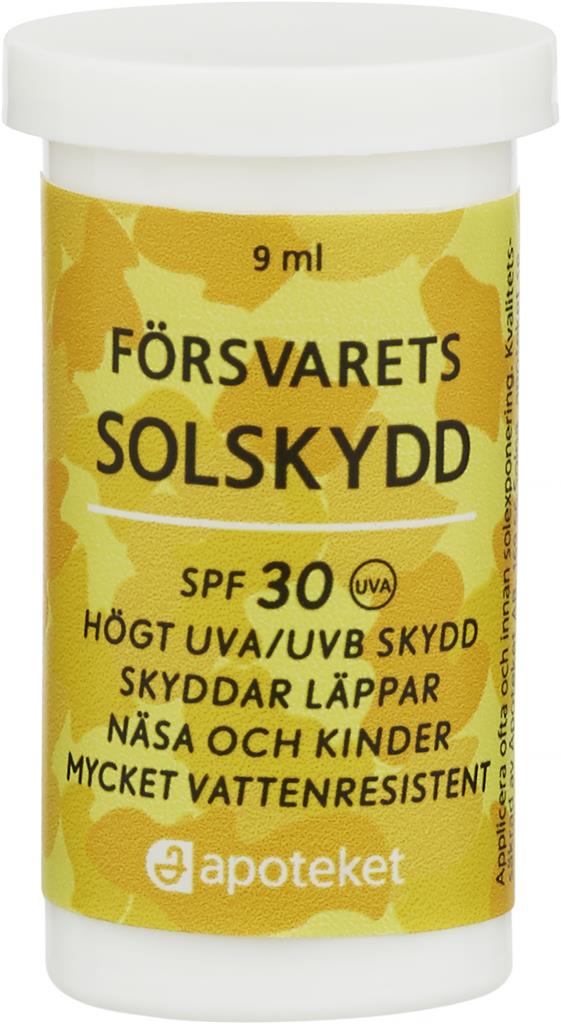 Bild på Försvarets Hudsalva Sol SPF 30, 9 ml
