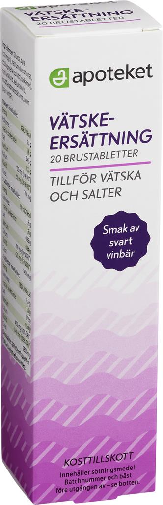 Bild på Apoteket Vätskeersättning Vinbär, 20 st