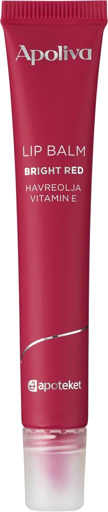 Bild på Apoliva Lipbalm Bright Red, 12 ml
