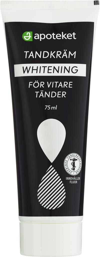 Bild på Apoteket Tandkräm Whitening, 75 ml