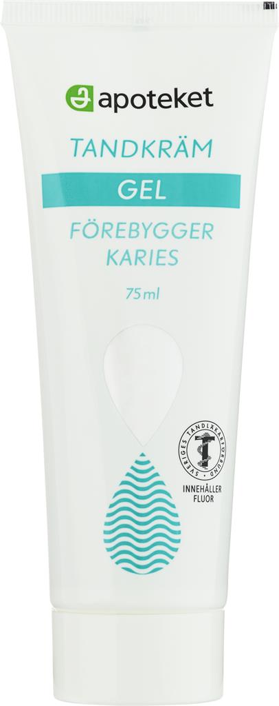 Bild på Apoteket Tandkräm Gel, 75 ml