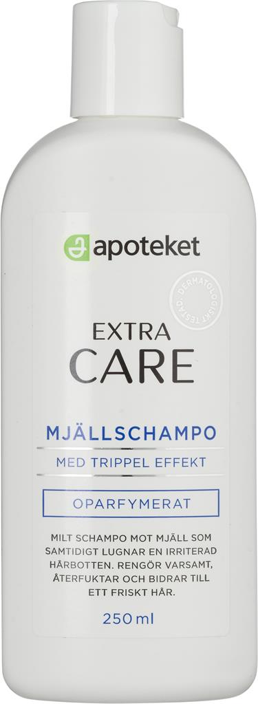 Bild på Apoteket Extra Care mjällschampo Oparf, 250 ml