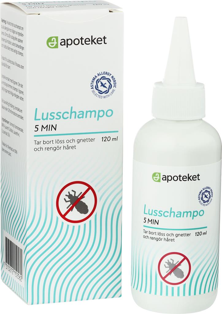 Bild på Apoteket Lusschampo, 120 ml