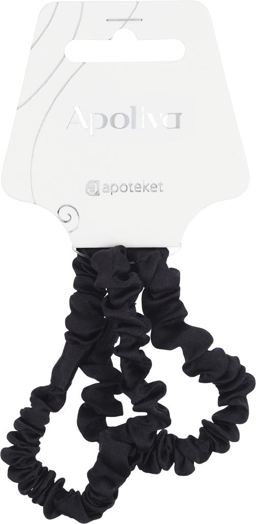 Bild på Apoliva Sidensnodd svart, 2 st