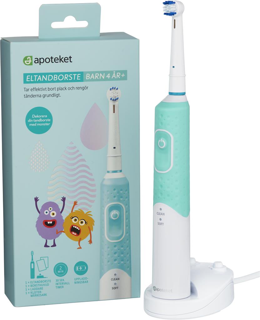 Bild på Apoteket Eltandborste Barn, 1 st
