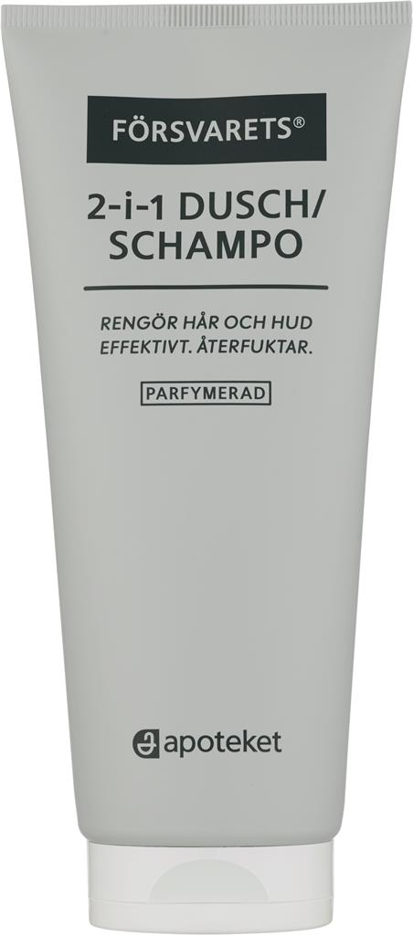 Bild på Försvarets för män 2-i-1 Dusch / Schampo, 200 ml