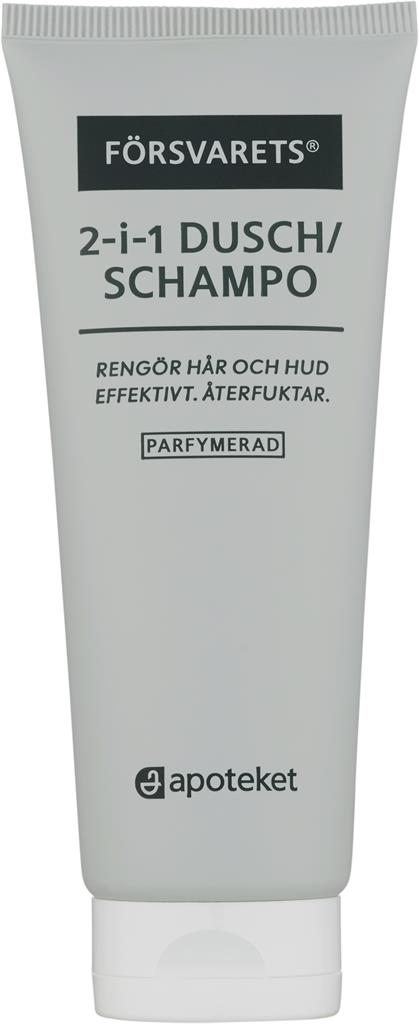 Bild på Försvarets för män 2-i-1 Dusch / Schampo, 75 ml