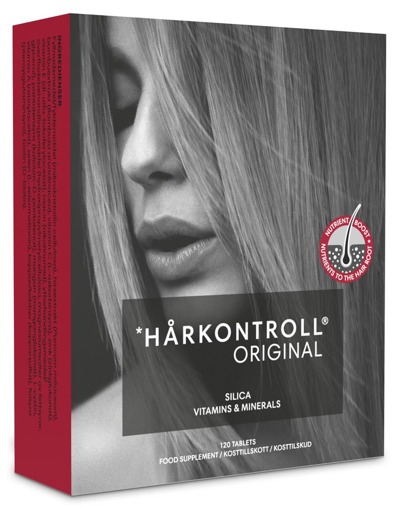 Bild på Hårkontroll kosttillskott, 120 st