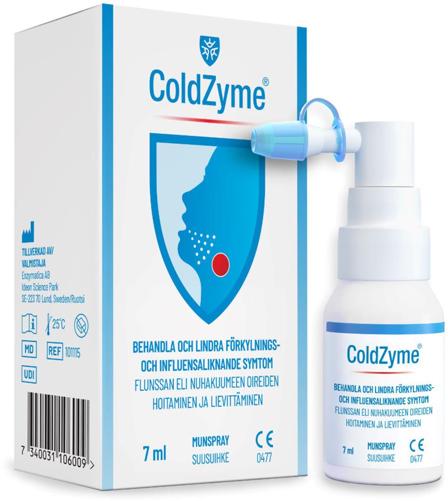 Bild på ColdZyme Halsspray, 7 ml