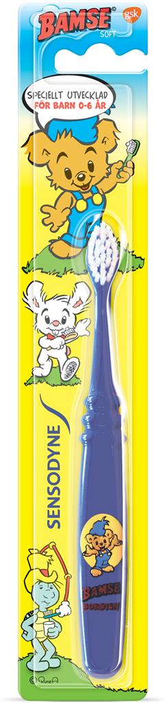Bild på Bamse barntandborste mjuk, 1 st