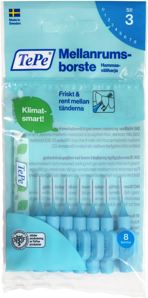 Bild på TePe mr borste Original  0,6 mm, 8 st