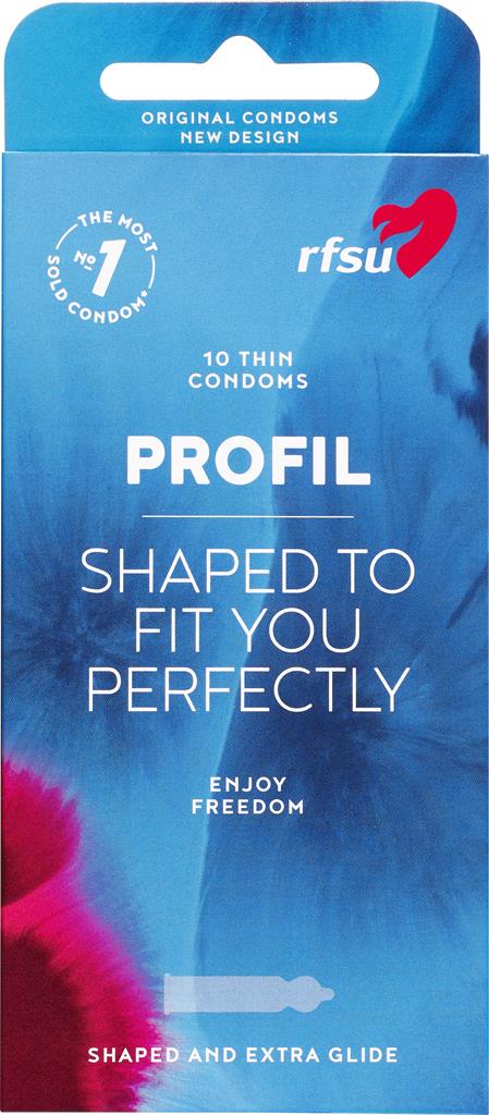 Bild på RFSU Profil kondom m beh., 10 st