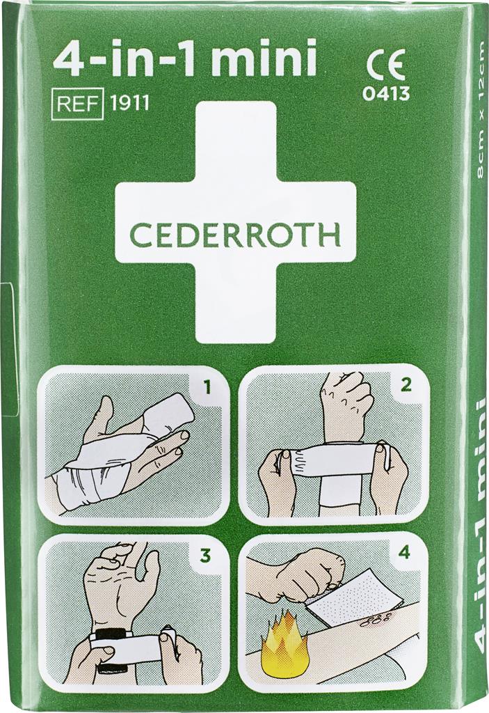 Bild på Cederroth Första Hjälpen 4-in-1 mini, 1 st