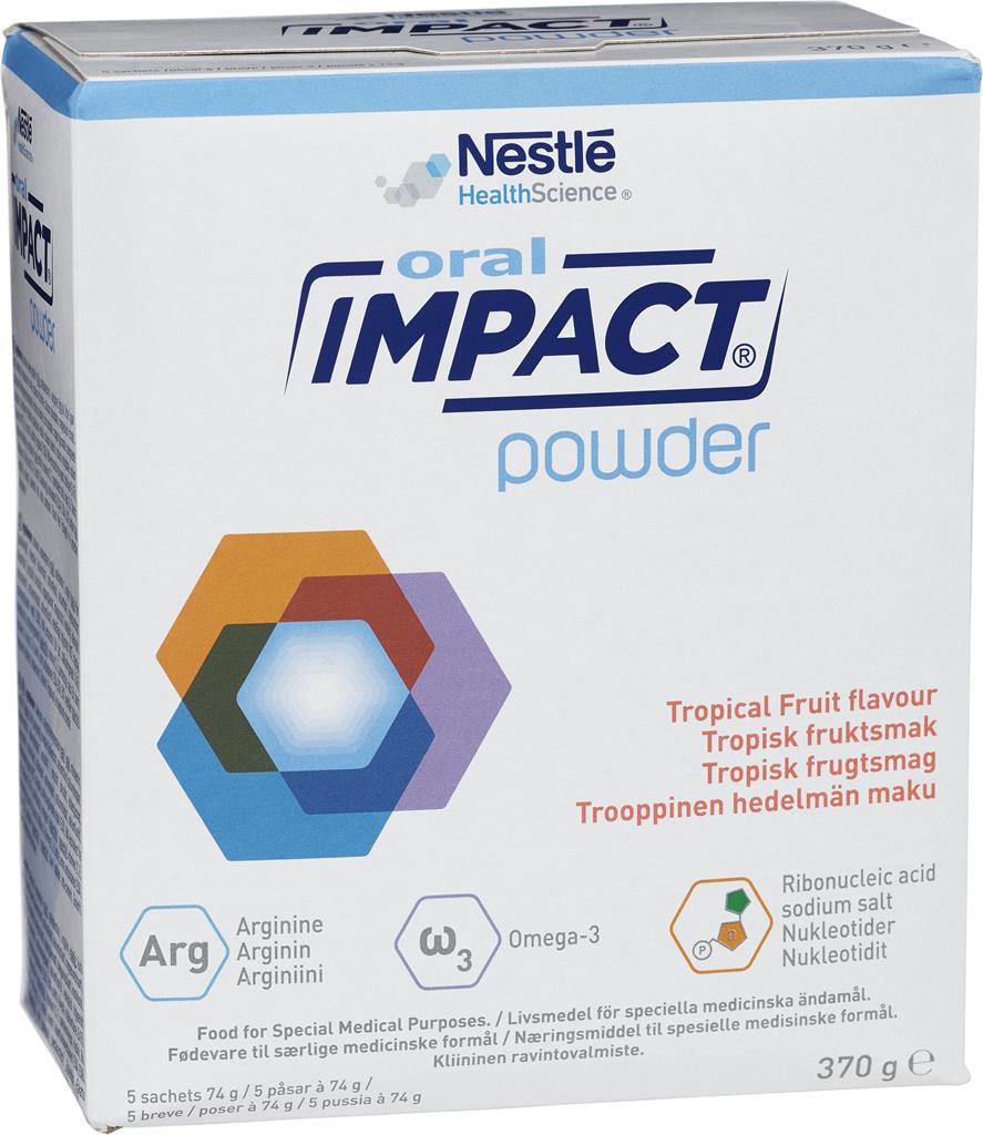 Bild på Oral Impact tropisk, 5 x 74 g