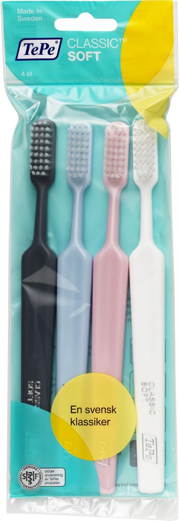 Bild på TePe Classic tandb mj vux rak, 4 st