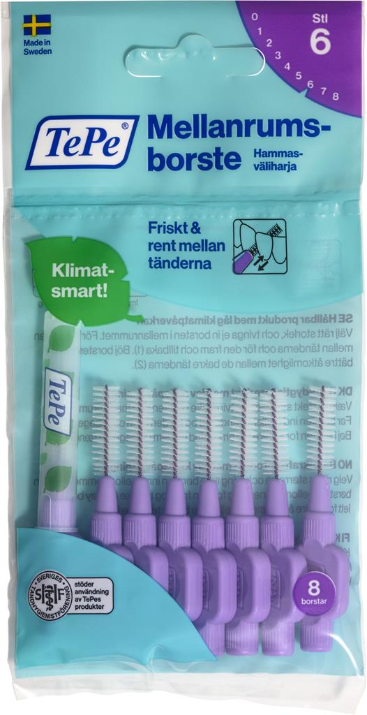 Bild på TePe mr borste Original 1,1 mm, 8 st