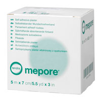 Bild på Mepore självhäftande förband 5 m x 7 cm, 1 st