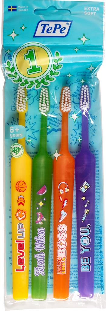 Bild på TePe Select tandb x-mjuk barn, 4 st