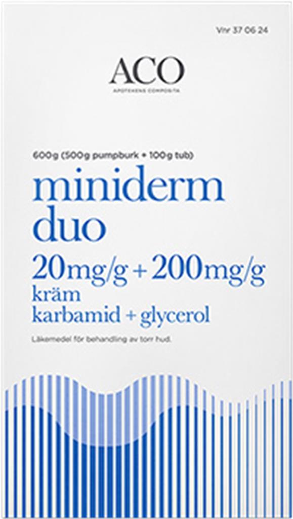 Bild på Miniderm Duo, kräm 20 mg/g + 200 mg/g, 600 g