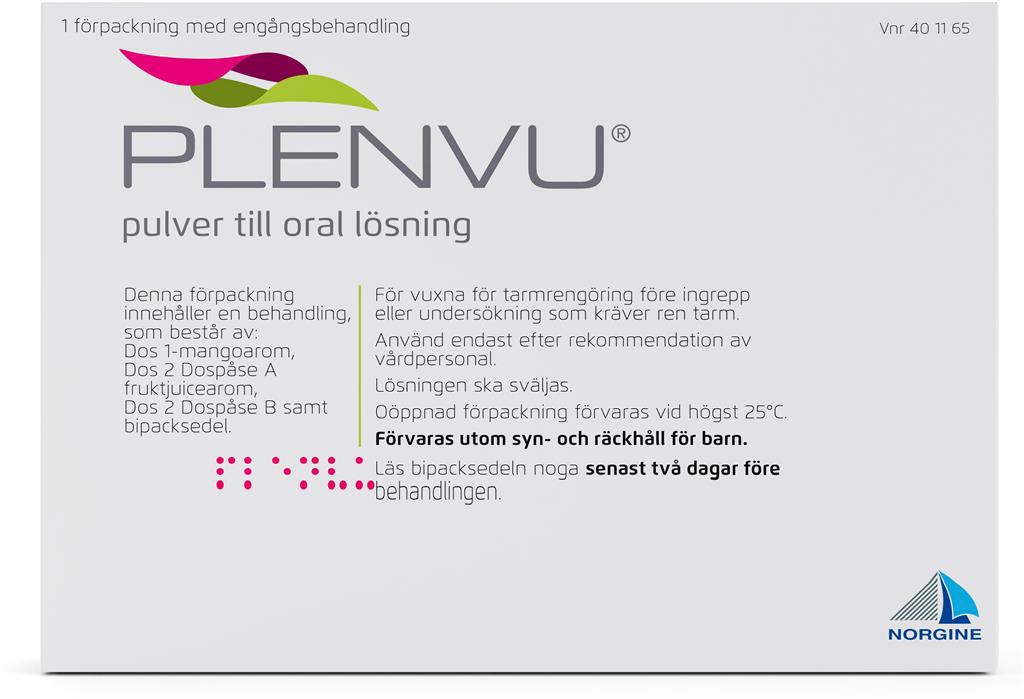 Bild på Plenvu, pulver till oral lösning, 1 doser