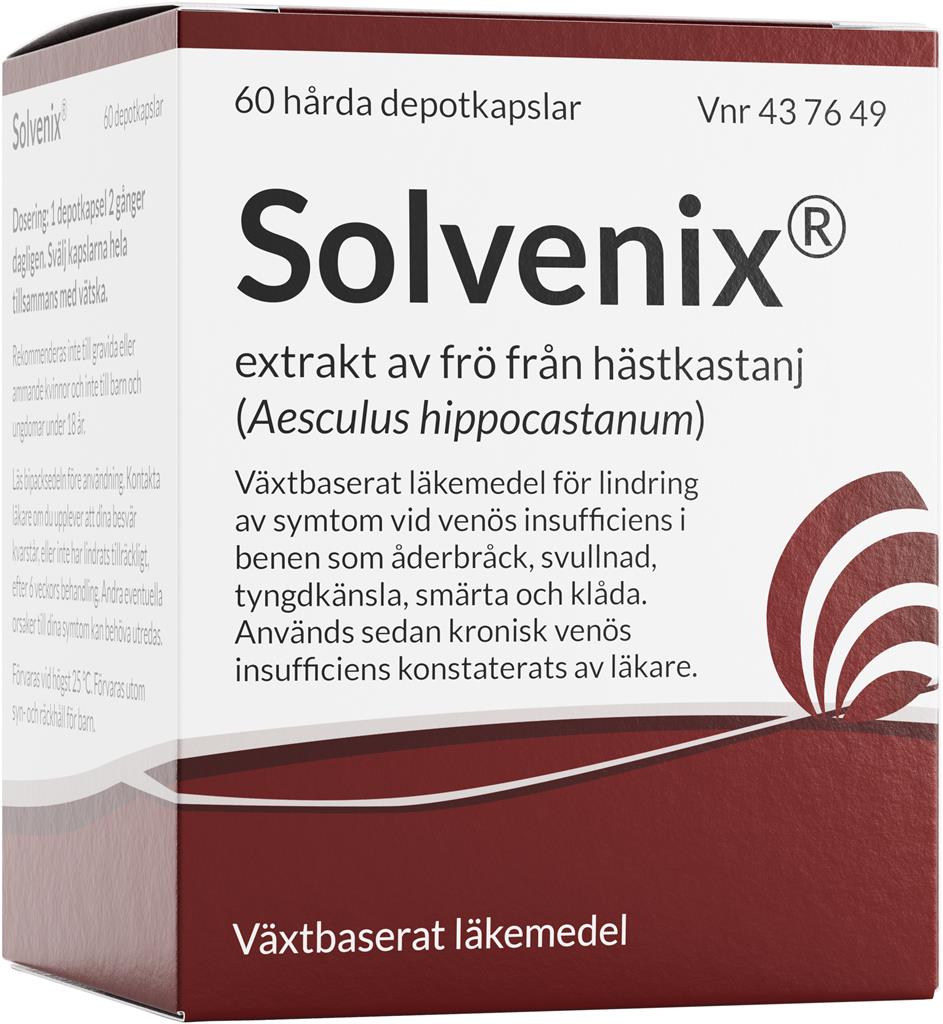 Bild på Solvenix, depotkapsel, hård, 60 st