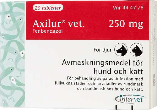 Köp Axilur vet., tablett 250 mg, X 10 Apoteket.se