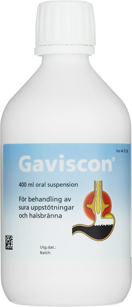Bild på Gaviscon, oral suspension, 400 ml