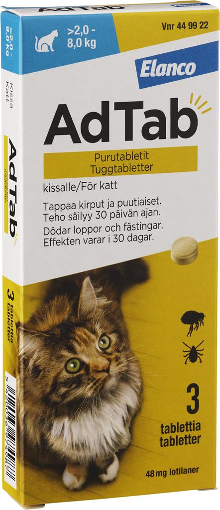 Bild på AdTab, tuggtablett 48 mg, 3 st