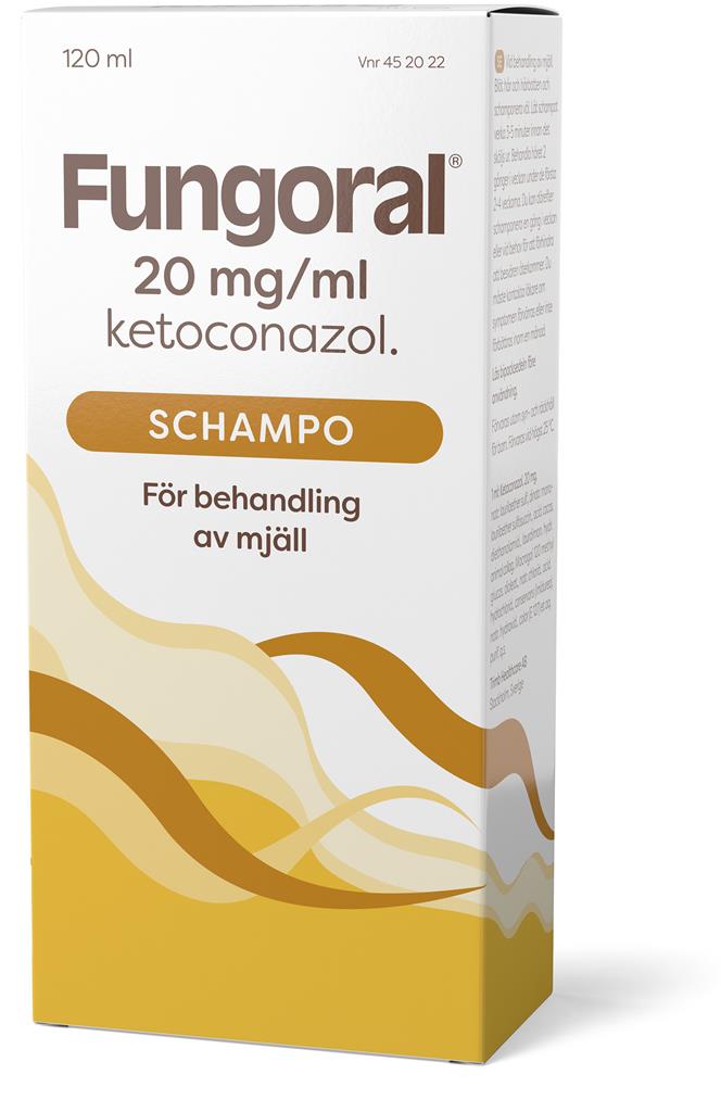 Bild på Fungoral, schampo 20 mg/ml Karo Healthcare AB, 120 ml