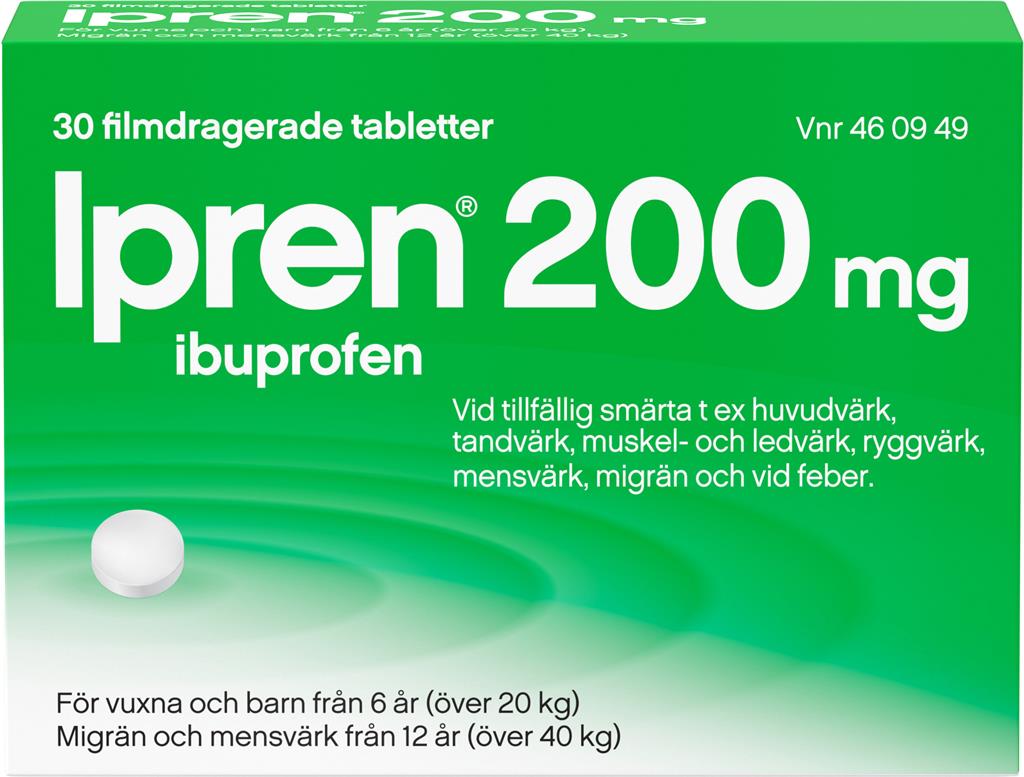 Bild på Ipren, filmdragerad tablett 200 mg, 30 st
