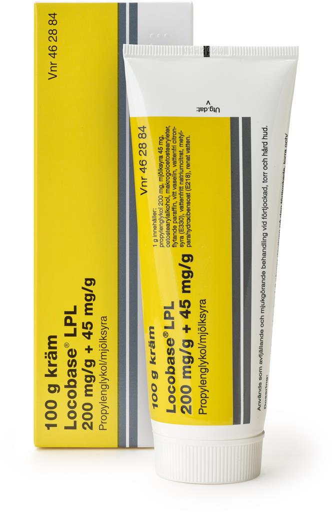 Bild på Locobase LPL, kräm 200 mg/g+45 mg/g, 100 g