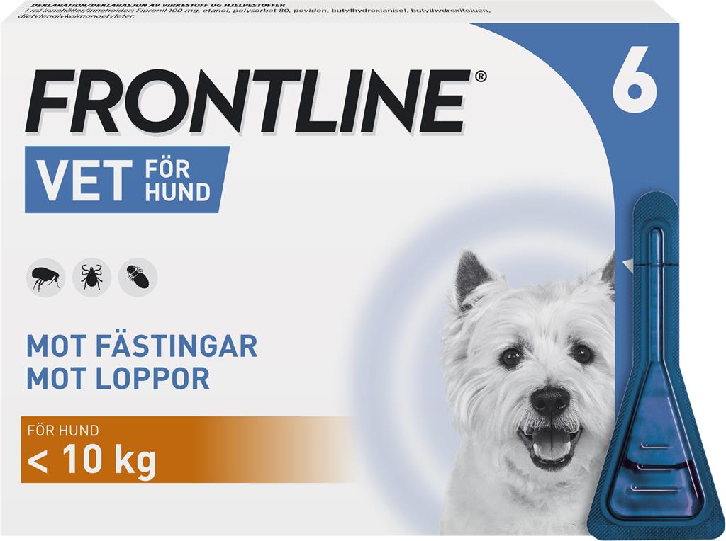 Bild på Frontline vet., spot-on, lösning 100 mg/ml Boehringer Ingelheim Animal Health, 6 X 0,67 ml