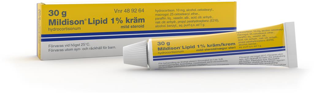 Bild på Mildison Lipid, kräm 1 %, 30 g