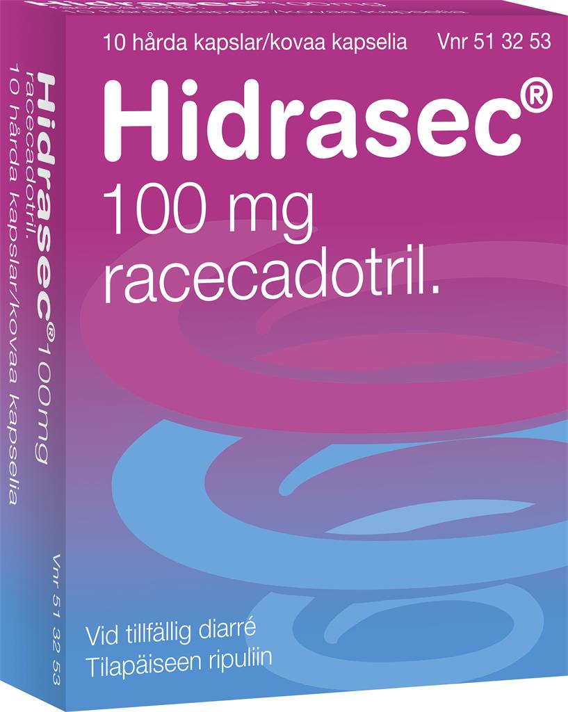 Bild på Hidrasec, kapsel, hård 100 mg, 10 st