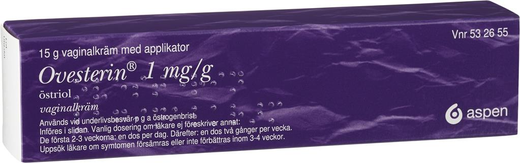 Bild på Ovesterin, vaginalkräm 1 mg/g, 15 g