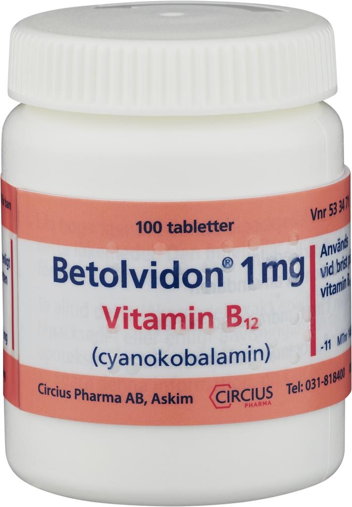 Bild på Betolvidon, tablett 1 mg, 100 st