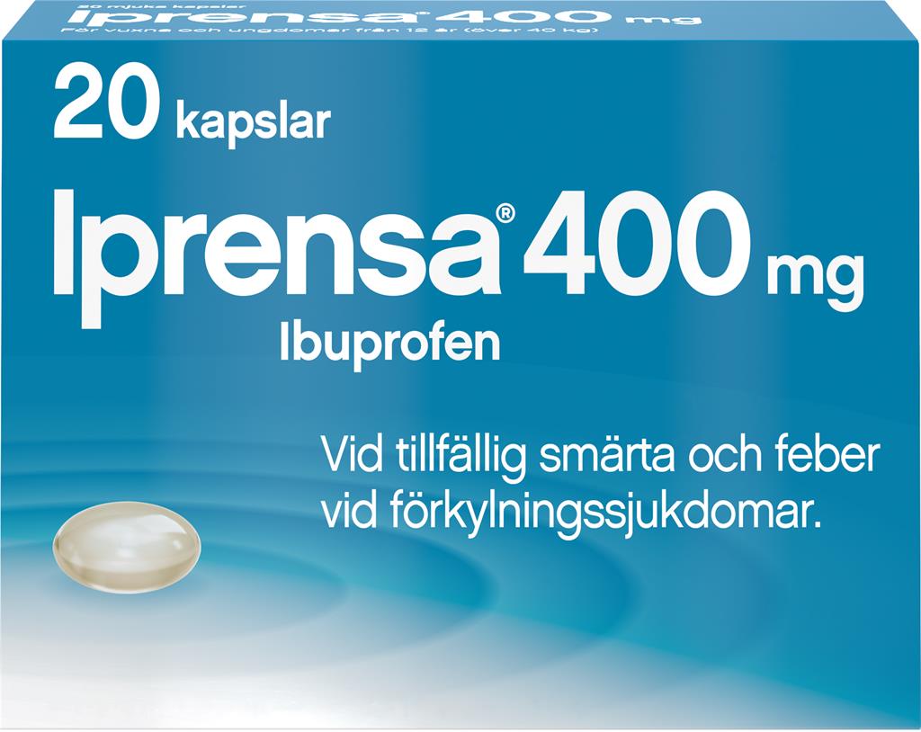 Bild på Iprensa, kapsel, mjuk 400 mg, 20 st