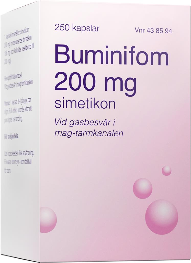 Bild på Buminifom, kapsel, mjuk 200 mg, 100 st