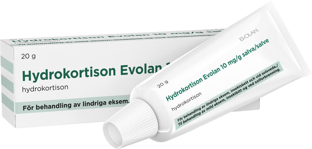 Bild på Hydrokortison Evolan, salva 10 mg/g, 20 g