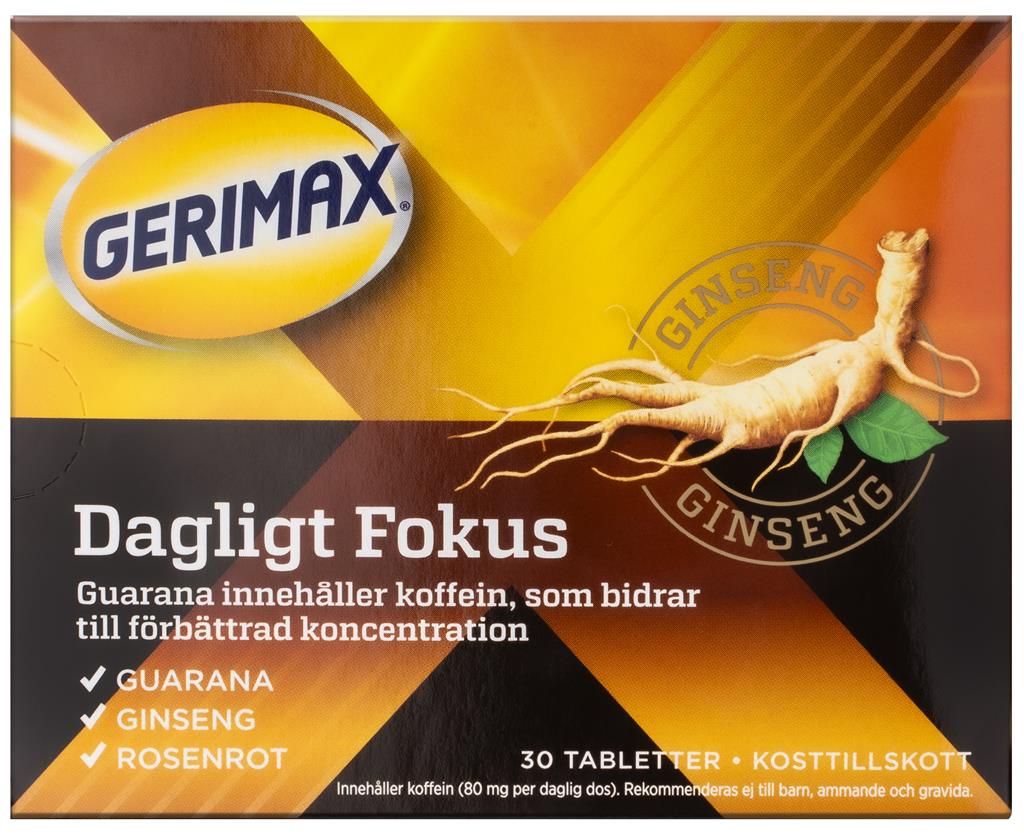 Bild på Gerimax Dagligt Fokus, 30 st