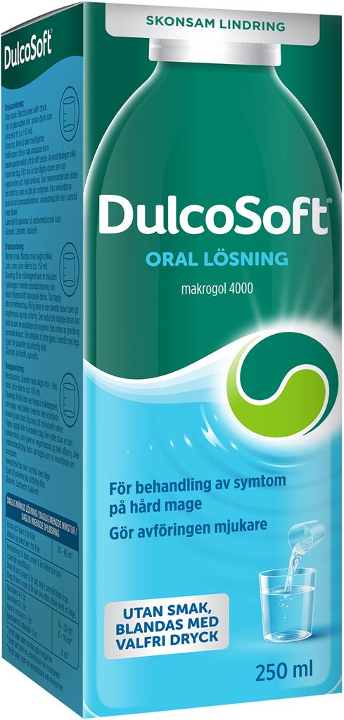 Bild på DulcoSoft lösning, 250 ml