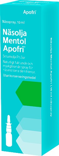 Bild på Apofri Näsolja Mentol, 10 ml