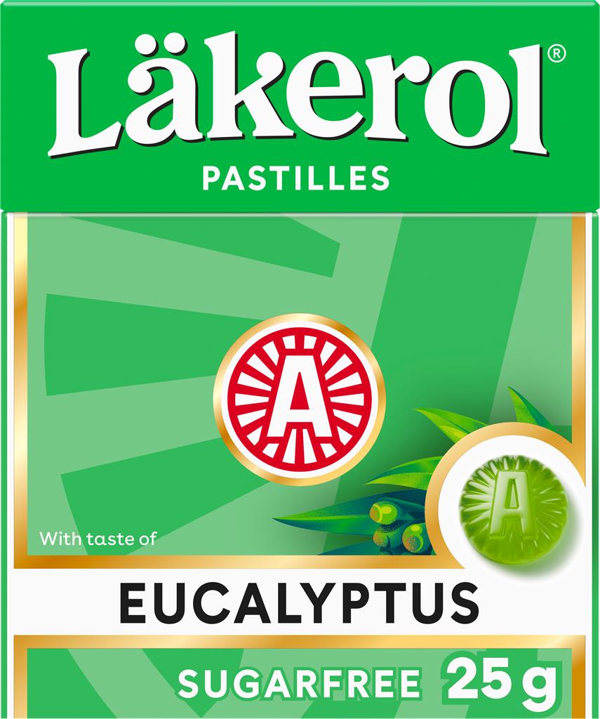 Bild på Läkerol Eucalyptus, 25 g