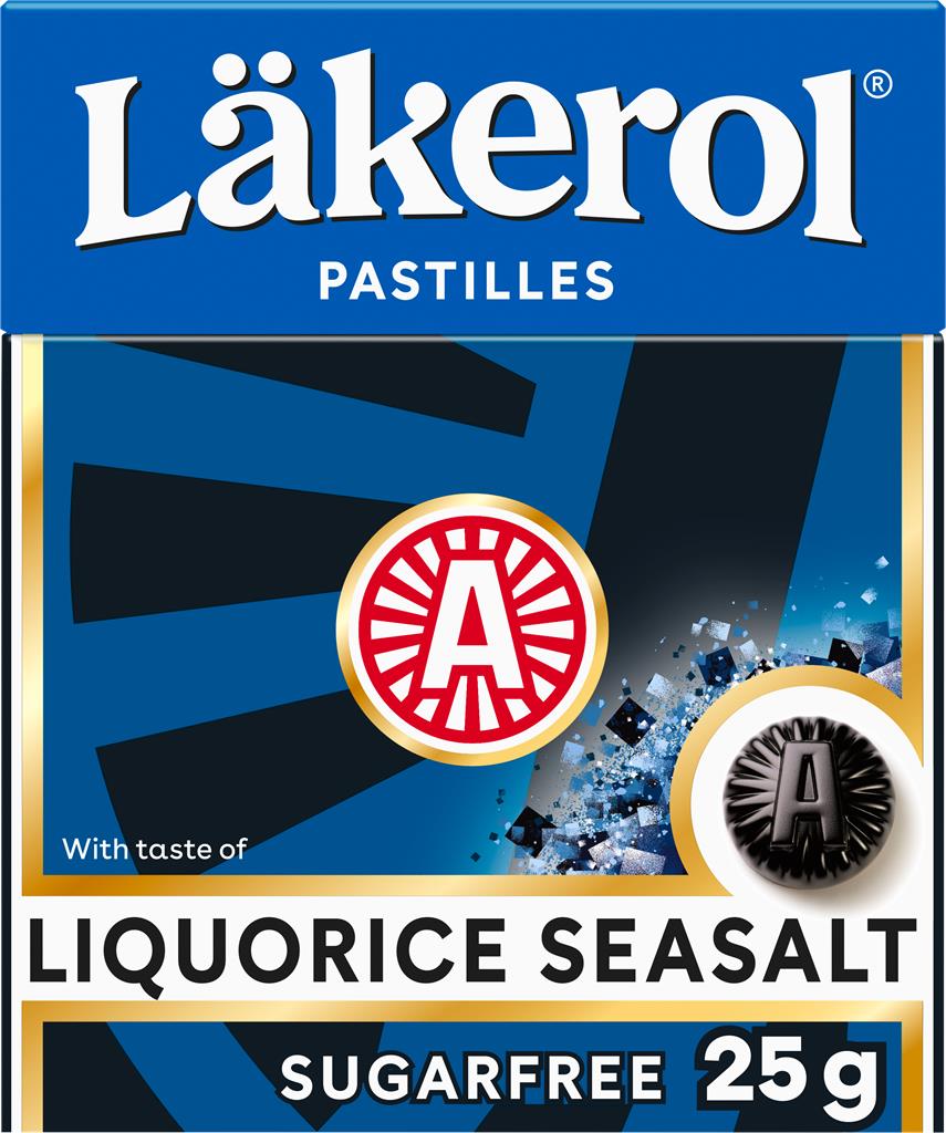 Bild på Läkerol Licorice Seasalt, 25 g
