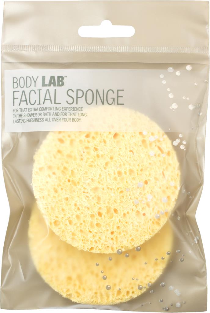 Bild på BODY LAB Ansiktssvamp, 2 st