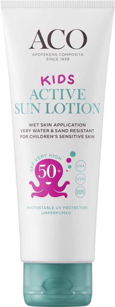 Bild på ACO Sun Kids Lotion SPF 50+, 125 ml